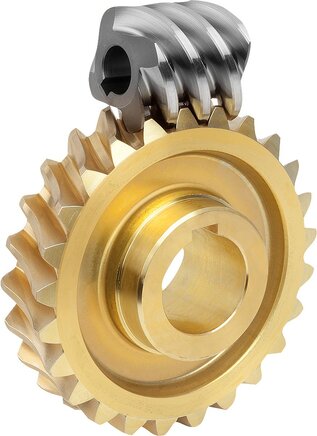 Schneckenradsätze rechtsgängig Achsabstand 53 mm