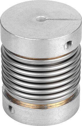 Metallbalgkupplungen mit radialer Klemmnabe