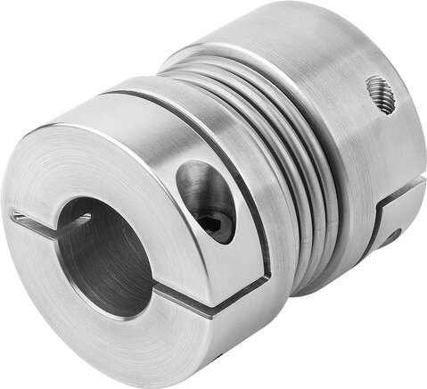 Metallbalgkupplungenmit Klemmnaben