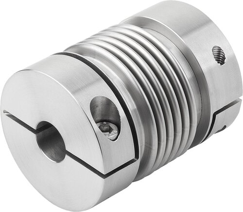 Metallbalgkupplungenmit Klemmnaben, Edelstahl