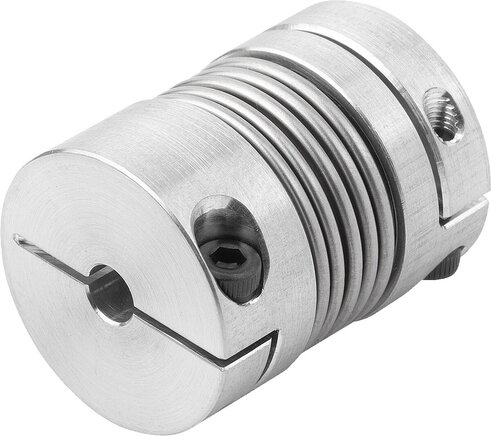 Metallbalgkupplungen Miniaturmit Klemmnaben