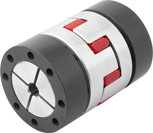 Elastomer-Klauenkupplungenmit Klemmkonus