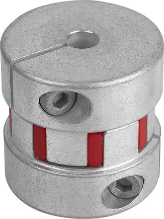 Elastomer-Klauenkupplungen mit radialer Klemmnabe