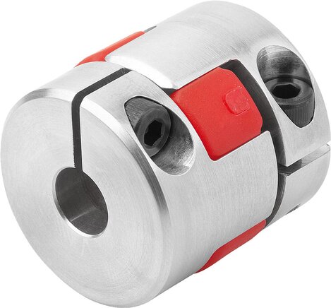 Elastomer-Klauenkupplungen kurze Bauformmit Klemmnaben