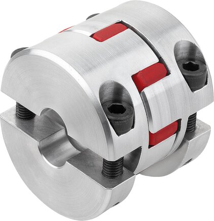 Elastomer-Klauenkupplungen kurze Bauformmit abnehmbaren Klemmnaben