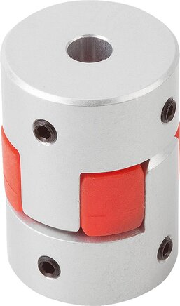 Elastomer-Klauenkupplungen Klemmung mit Gewindestift