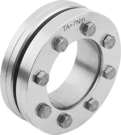 Schrumpfscheiben Edelstahl Form A