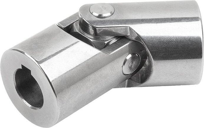 Wellengelenke Edelstahl einfach mit Gleitlager ähnlich DIN 808