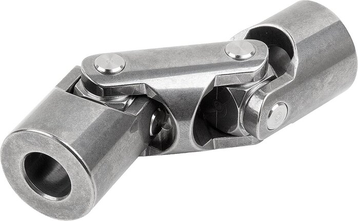 Wellengelenke Edelstahl doppelt mit Gleitlager ähnlich DIN 808