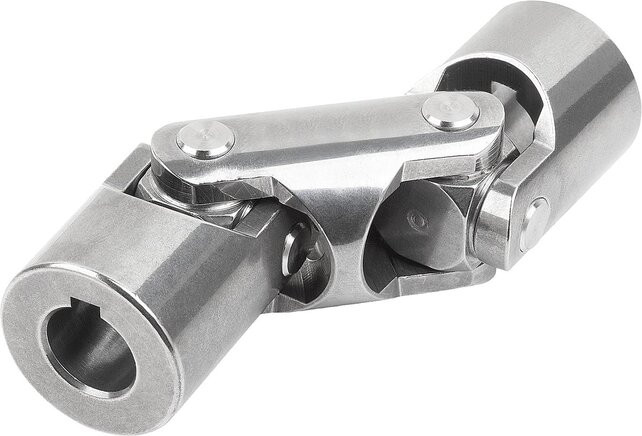 Wellengelenke Edelstahl doppelt mit Gleitlager ähnlich DIN 808