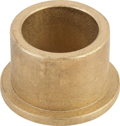 Gleitlager Sinterbronze mit Bund