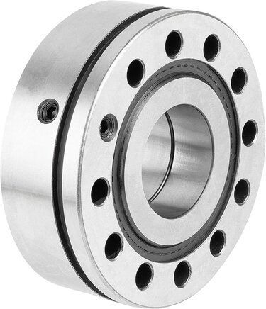Axial-Schrägkugellager Stahl doppelreihig, mit Flansch, Form D