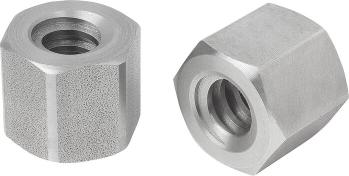 Trapezgewindemuttern Sechskant eingängig, Rechts- oder Linksgewinde
