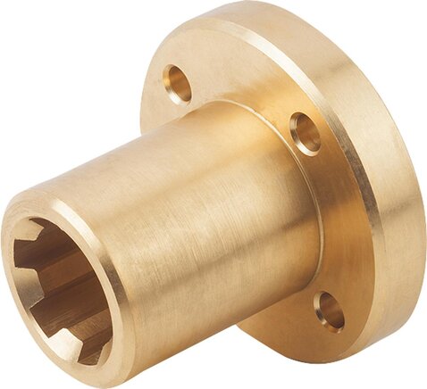 Keilnaben mit Flansch ähnlich DIN ISO 14