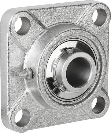 Gehäuselagereinheit Flanschlager MUCF Edelstahl