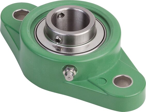 Gehäuselagereinheit Flanschlager 2-Loch
