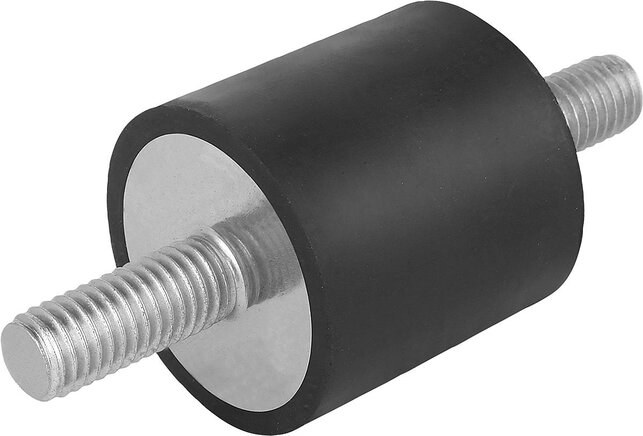 Gummipuffer Stahl oder Edelstahl, Typ A