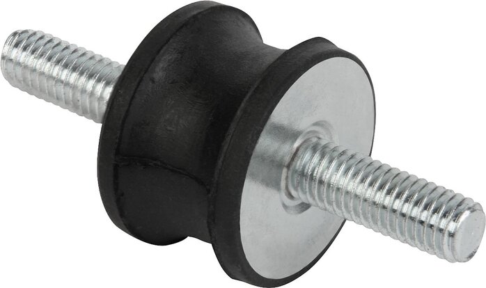 Gummipuffer Typ AT tailliert