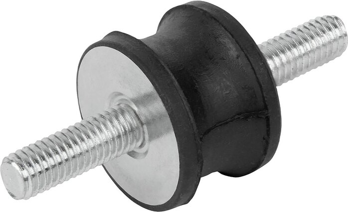 Gummipuffer Typ AT tailliert