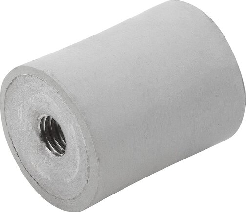 Gummipuffer Edelstahl, Typ C