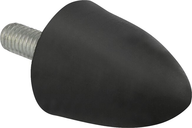 Gummipuffer parabelförmig