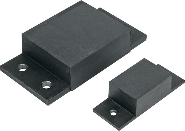 Gummi-Metall-Anschlagschienen