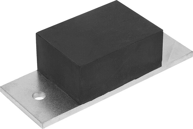 Gummi-Metall-Anschlagschienen