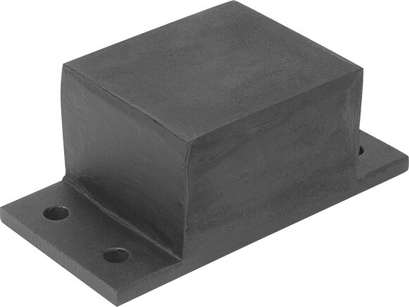 Gummi-Metall-Anschlagschienen