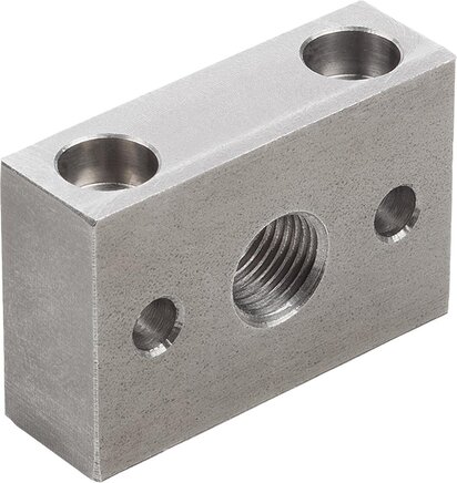 Montageflansche Edelstahl