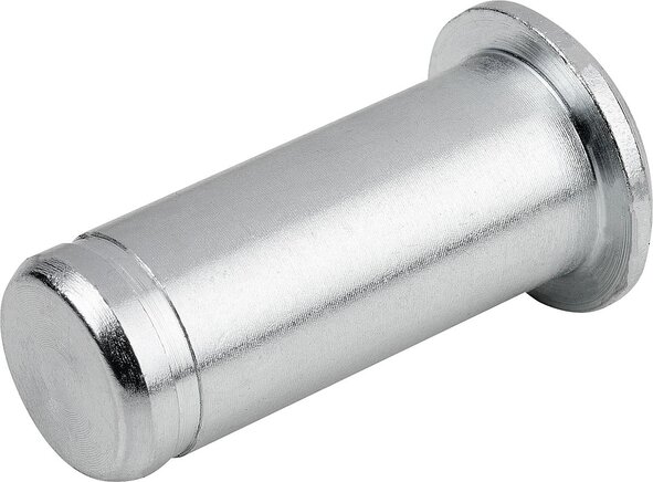 Bolzen mit Einstich für Sicherungsring passend für Gabelköpfe