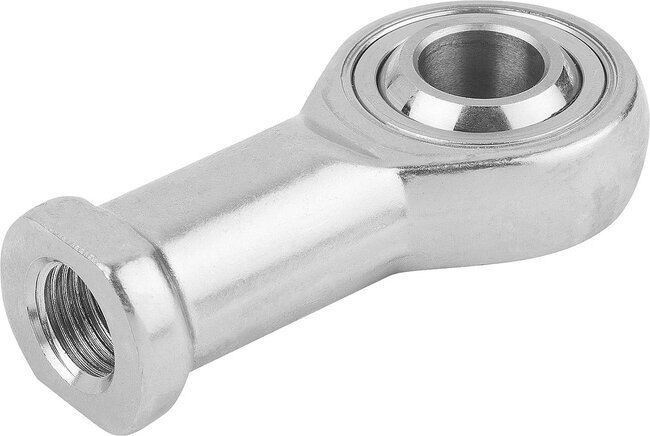 Gelenkköpfe mit Gleitlagerung Innengewinde, Edelstahl, DIN ISO 12240-4