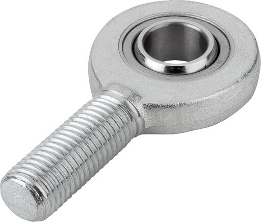 Gelenkköpfe mit Gleitlagerung Außengewinde, schmale Ausführung, DIN ISO 12240-4