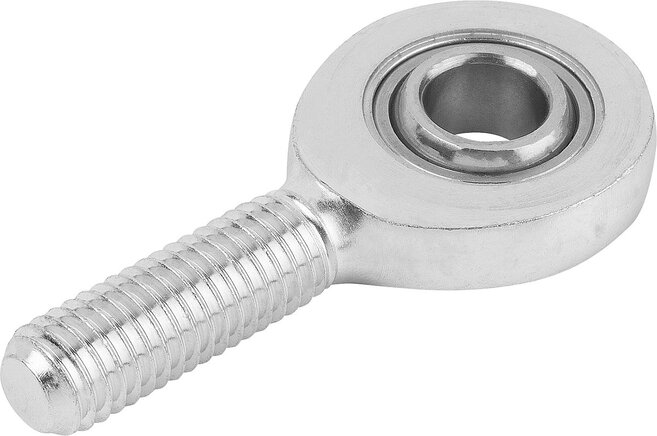 Gelenkköpfe mit Gleitlagerung Außengewinde, schmale Ausführung, DIN ISO 12240-4