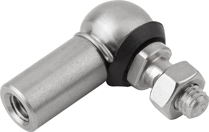 Winkelgelenke Edelstahl ähnlich DIN 71802 Form CS mit Dichtkappe