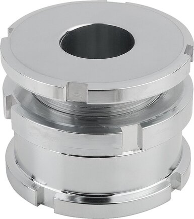 Höhenverstell-Elemente niedrige Ausführung mit Kontermutter