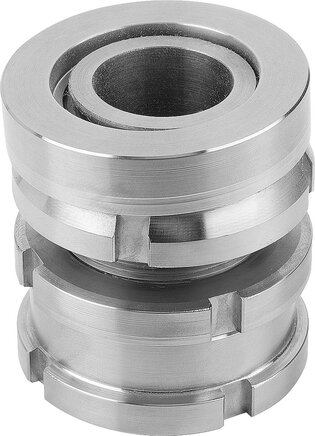 Höhenverstell-Elemente mit Kugel-Ausgleichsscheibe und Kontermutter