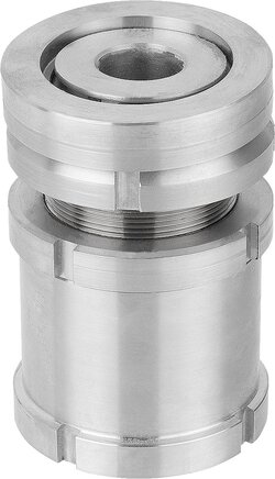 Höhenverstell-Elemente mit Kugel-Ausgleichsscheibe und Kontermutter