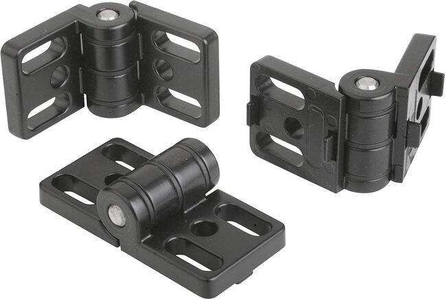 Scharniereaus Zinkdruckguss, mit Langlöcher