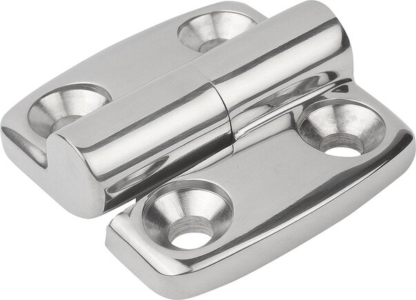 Scharniere Edelstahl aushängbar, links