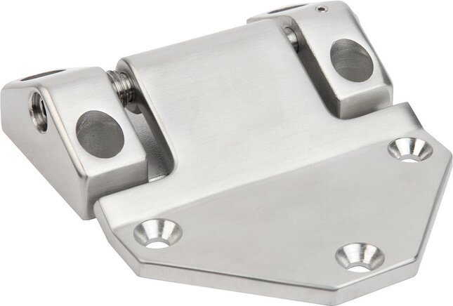 Anschraubscharnier einstellbar Edelstahl