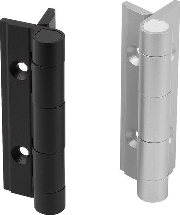 Federscharniere Aluminiumprofil-Spannfederscharniere 0,50 Nm