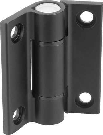 Scharniere aus Aluminium, mit einstellbarer Friktion, Form A