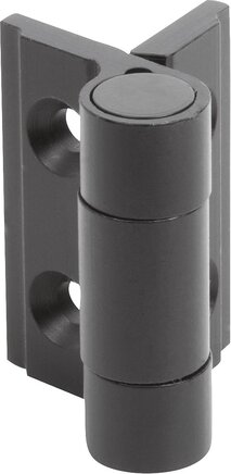 Federscharniere Aluminiumprofil-Spannfederscharniere 0,20 Nm, Feder öffnend