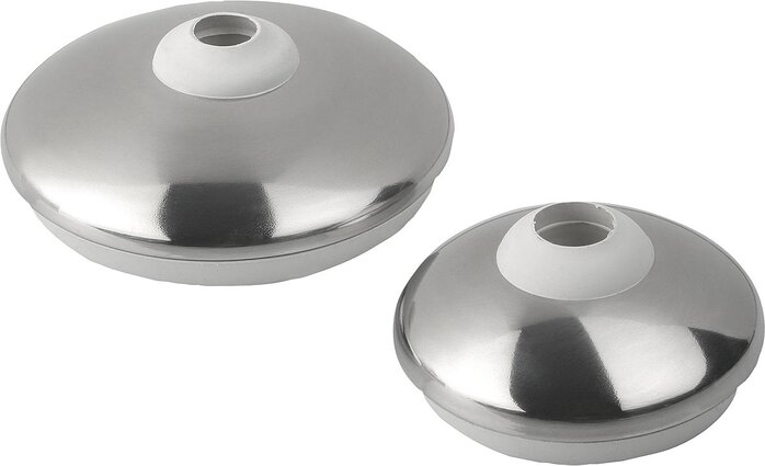 Teller für Gelenkfüße aus Edelstahl
