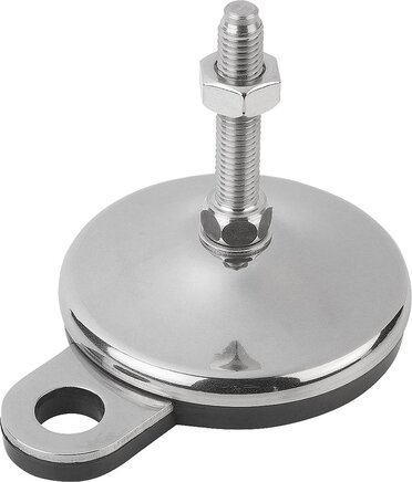 Stellfüße Stahl oder Edelstahl Form B