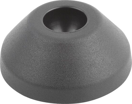 Teller für Gelenkfüße, Kunststoff Form B