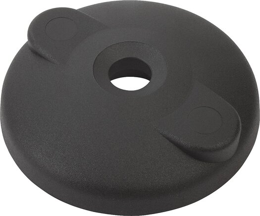 Teller für Stellfüße, Kunststoff, Form C