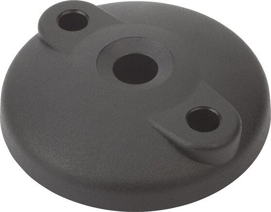 Teller für Stellfüße, Kunststoff, Form D