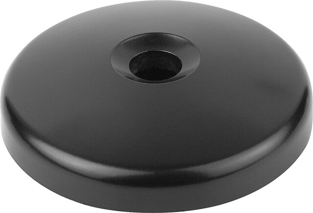 Teller für Stellfüße aus Zinkdruckguss oder Edelstahl, Form B