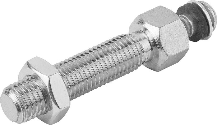 Gewindespindeln für Stellfüße aus Stahl oder Edelstahl